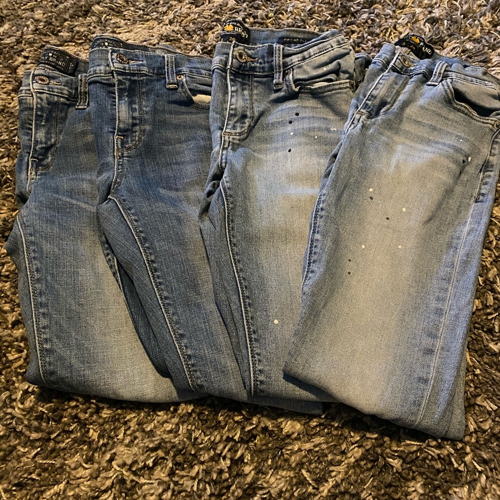 🍀Lucky Brand 🍀4 pairs Lolita Skinny 2/26
